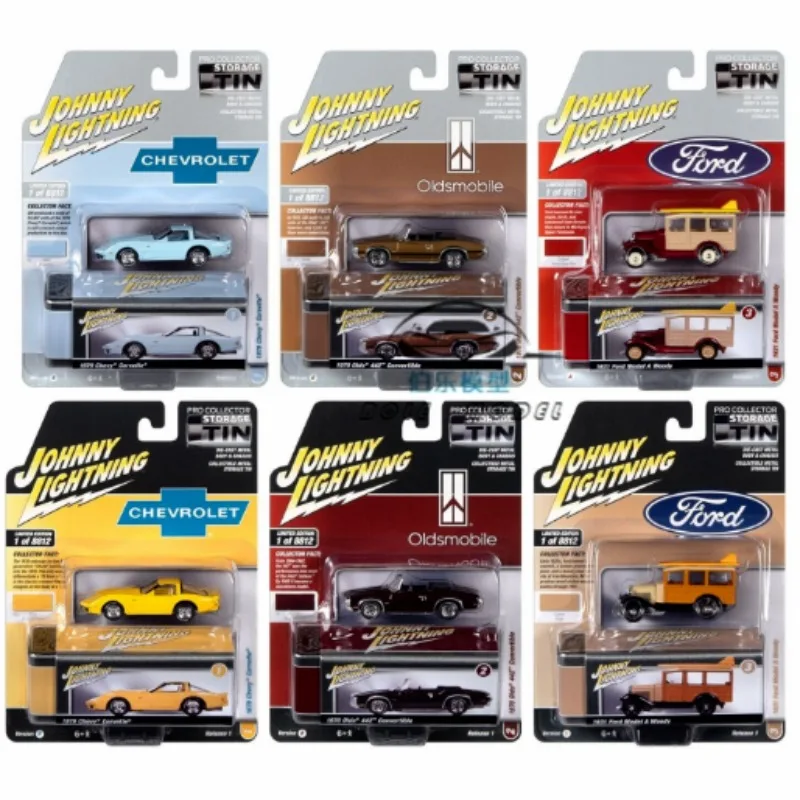 JOHNNY LIGHTNING 1:64 Oldsmobile Convertible Ford Woody Chevrolet Corvette Iron Box Car Model
JOHNNY LIGHTNING 1:64 Oldsmobile Convertible Ford Woody Chevrolet Corvette Iron Box Car Model
