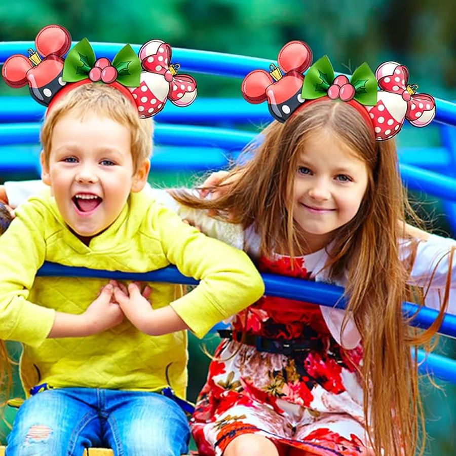 2025 Disney PRINCESS Minnie Mouse Ear Headband For Women Disneyland Mickey Adult/Child Plush Sequin Cosplay Girls Accessories
2025 Disney PRINCESS Minnie Mouse Ear Headband For Women Disneyland Mickey Adult/Child Plush Sequin Cosplay Girls Accessories