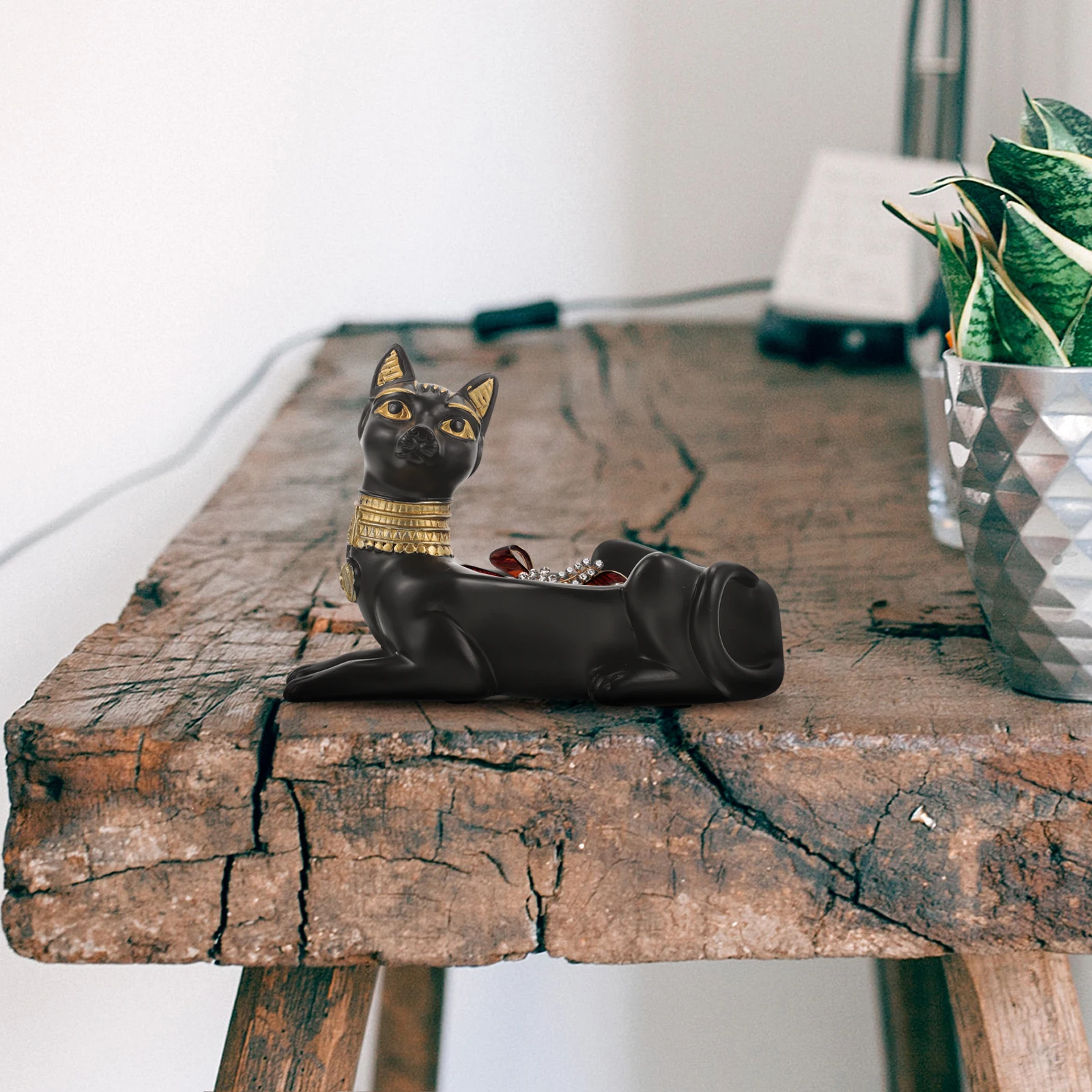 Resin Jewelry Tray Cat Shaped Trinket Storage Dish Key Tray Desktop Organizer Earring Holder Sundries Container Smooth Elegant
Resin Jewelry Tray Cat Shaped Trinket Storage Dish Key Tray Desktop Organizer Earring Holder Sundries Container Smooth Elegant