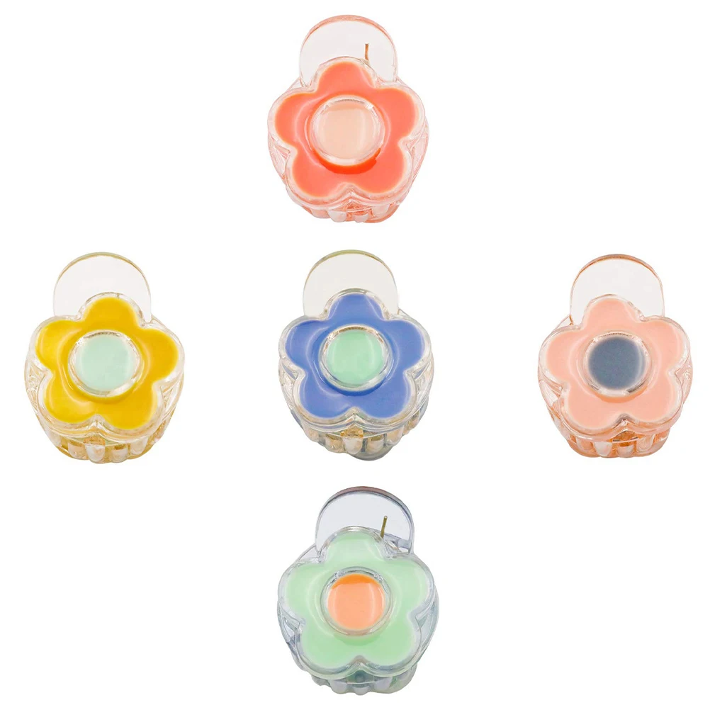 5pcs Flower Hairpin Plastic Plastic Flower Hairpin Durable Lightweight Girls Headwear Hair Decorations Stylish Barrette
5pcs Flower Hairpin Plastic Plastic Flower Hairpin Durable Lightweight Girls Headwear Hair Decorations Stylish Barrette