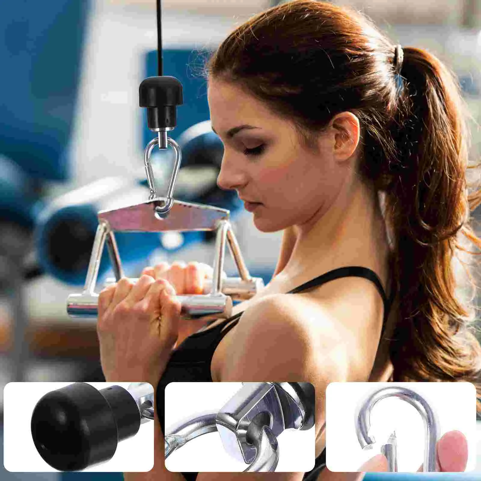 2 Sets Fitness Equipment Accessories Cable Ankle Attachments for Gym Plastic Machine
2 Sets Fitness Equipment Accessories Cable Ankle Attachments for Gym Plastic Machine