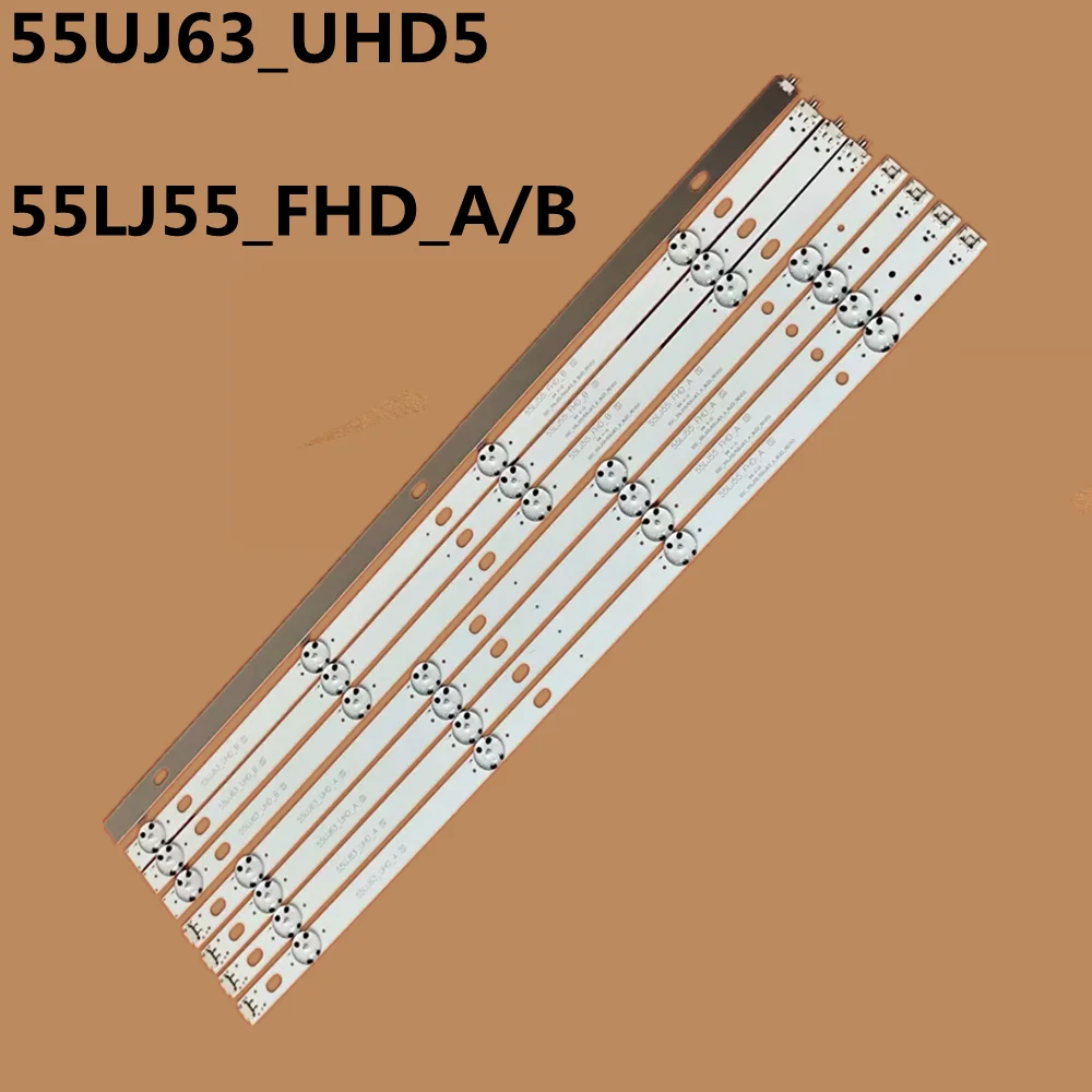 LED Backlight Strip for 55UJ63_UHD 55LJ55 A B 55UK6100 55UJ6300 55UJ6307 55UJ6309 55UJ635V 55UJ634V 55UJ630V 55LJ5500 HC550DGG
LED Backlight Strip for 55UJ63_UHD 55LJ55 A B 55UK6100 55UJ6300 55UJ6307 55UJ6309 55UJ635V 55UJ634V 55UJ630V 55LJ5500 HC550DGG