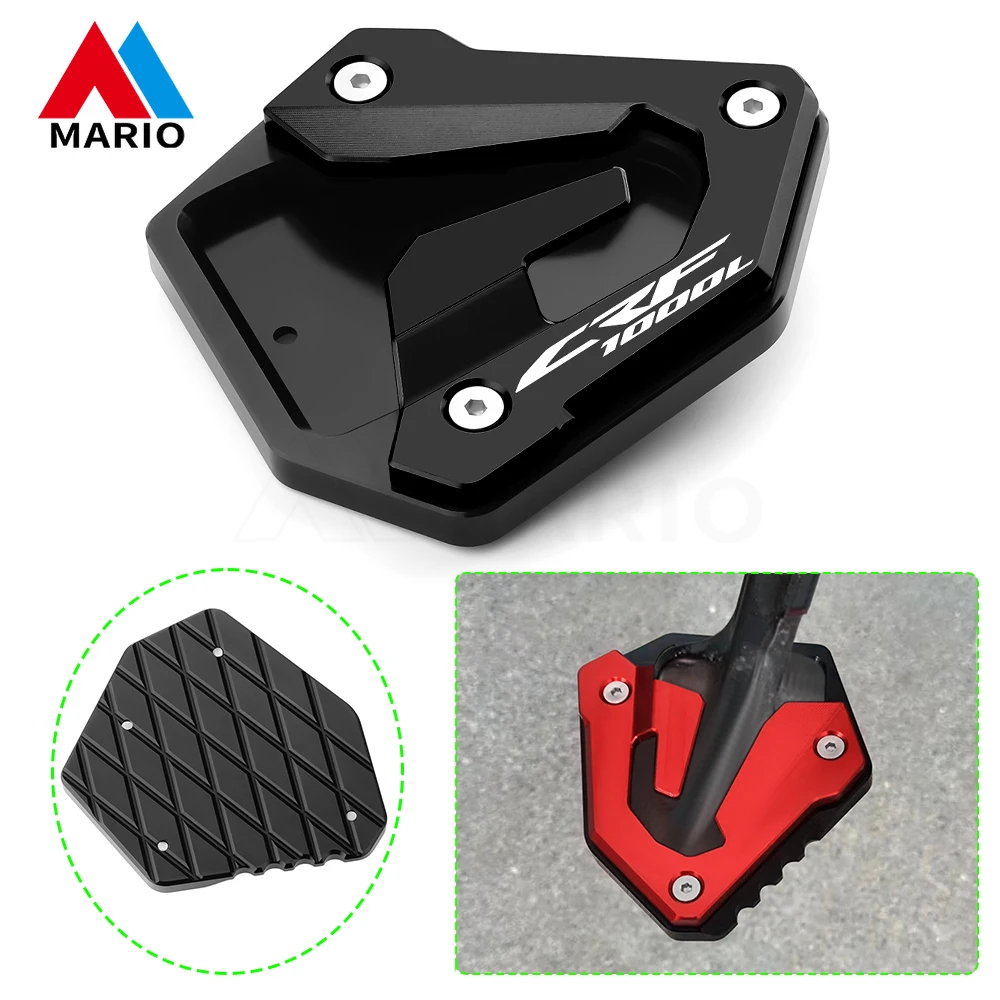 Motorcycle Kickstand Side Stand Extension Support Plate Pad Accessories For HONDA CRF1000L AfricaTwin Adventure Sports CRF 1000L
Motorcycle Kickstand Side Stand Extension Support Plate Pad Accessories For HONDA CRF1000L AfricaTwin Adventure Sports CRF 1000L