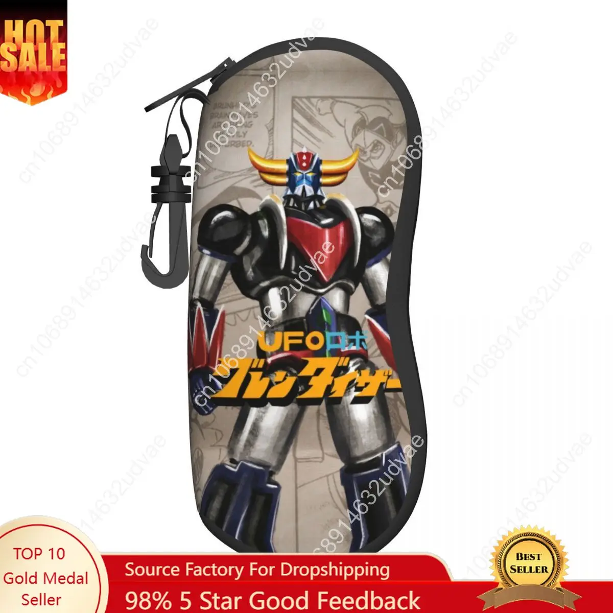 Custom Grendizer Anime Eyeglass Glasses Case Men Women Soft UFO Robot Goldorak Sunglasses Protective Pouch
Custom Grendizer Anime Eyeglass Glasses Case Men Women Soft UFO Robot Goldorak Sunglasses Protective Pouch