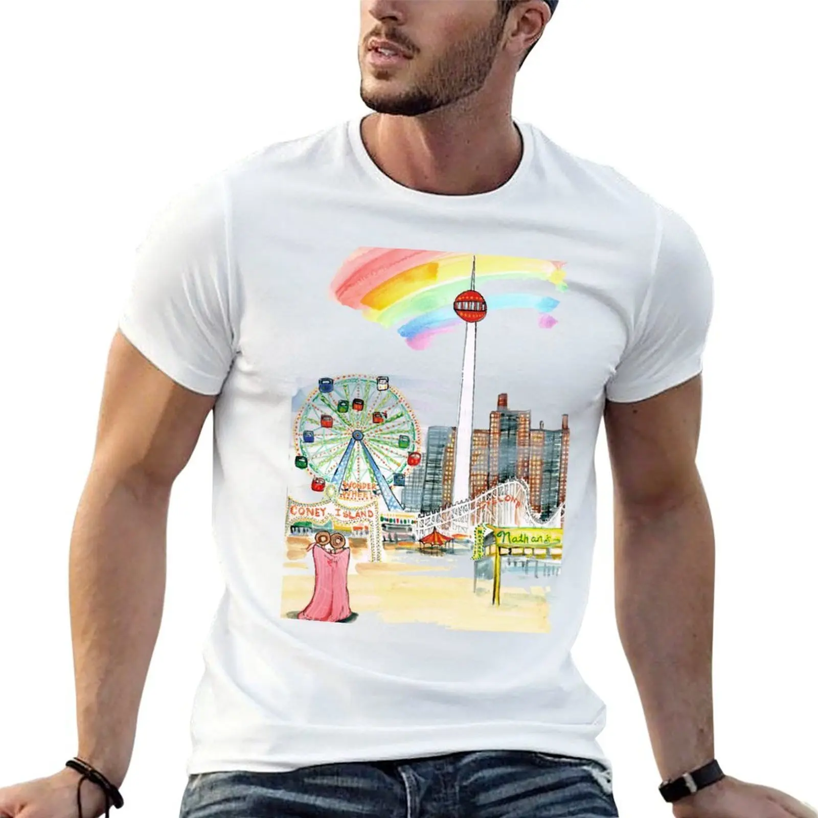 Coney Island T-Shirt man t shirt cotton t shirts for man pack white t shirts for man graphic tees T-shirt
Coney Island T-Shirt man t shirt cotton t shirts for man pack white t shirts for man graphic tees T-shirt