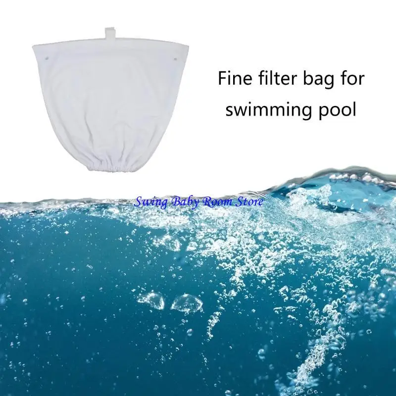 K1AD Pool Filter Bag Cotton Texture Replacement Filter Bag Pool Cleaning Tool
K1AD Pool Filter Bag Cotton Texture Replacement Filter Bag Pool Cleaning Tool