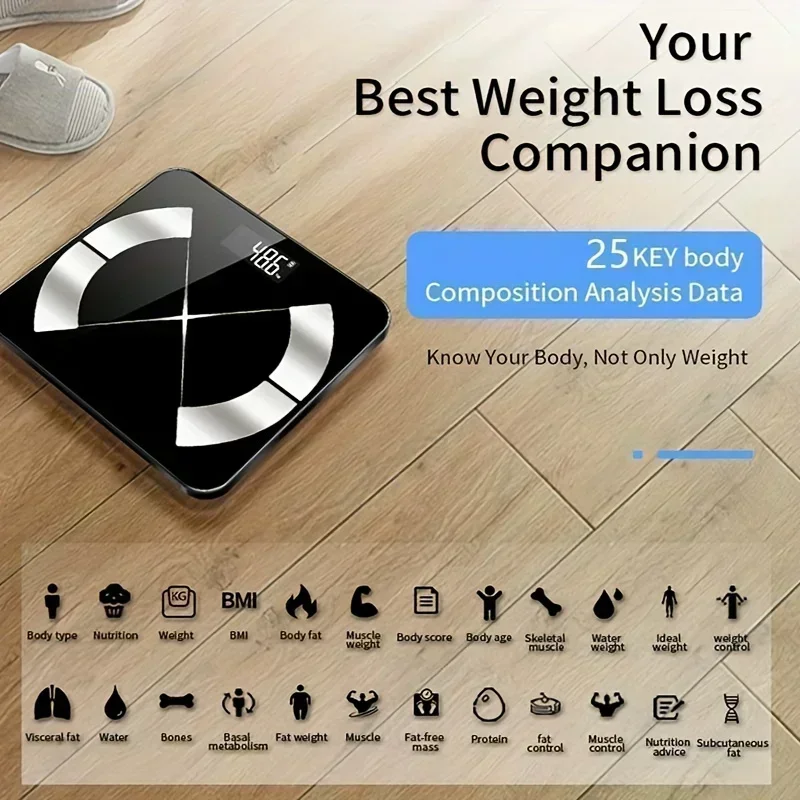 1PC Modern Electronic Body Scale - High Accuracy Digital Weight Measurement for Home Use by Adults Men & Women
1PC Modern Electronic Body Scale - High Accuracy Digital Weight Measurement for Home Use by Adults Men & Women