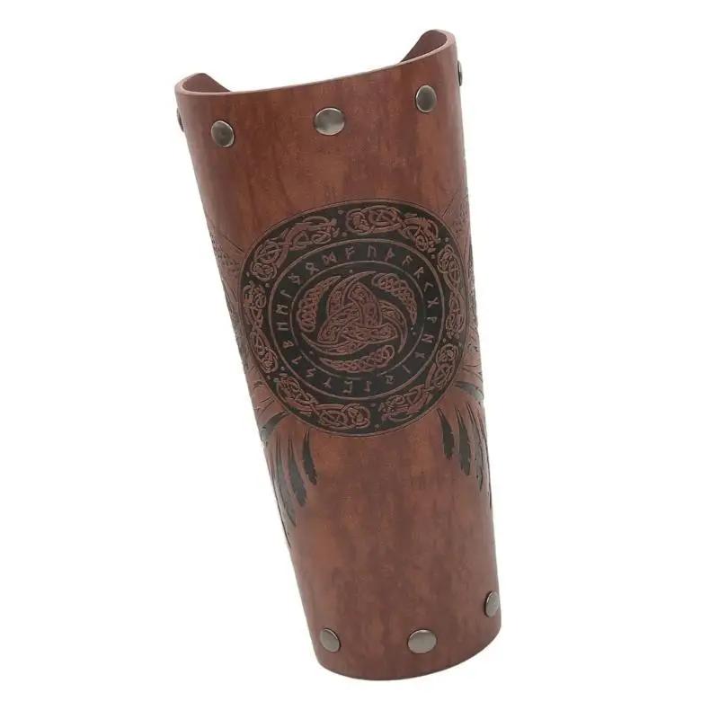 652F Historical Arm Guard Roleplay Game Gauntlets Vintage Armband Embossing Arm Guard PU Leather Arm Bracers for Formal Event
652F Historical Arm Guard Roleplay Game Gauntlets Vintage Armband Embossing Arm Guard PU Leather Arm Bracers for Formal Event