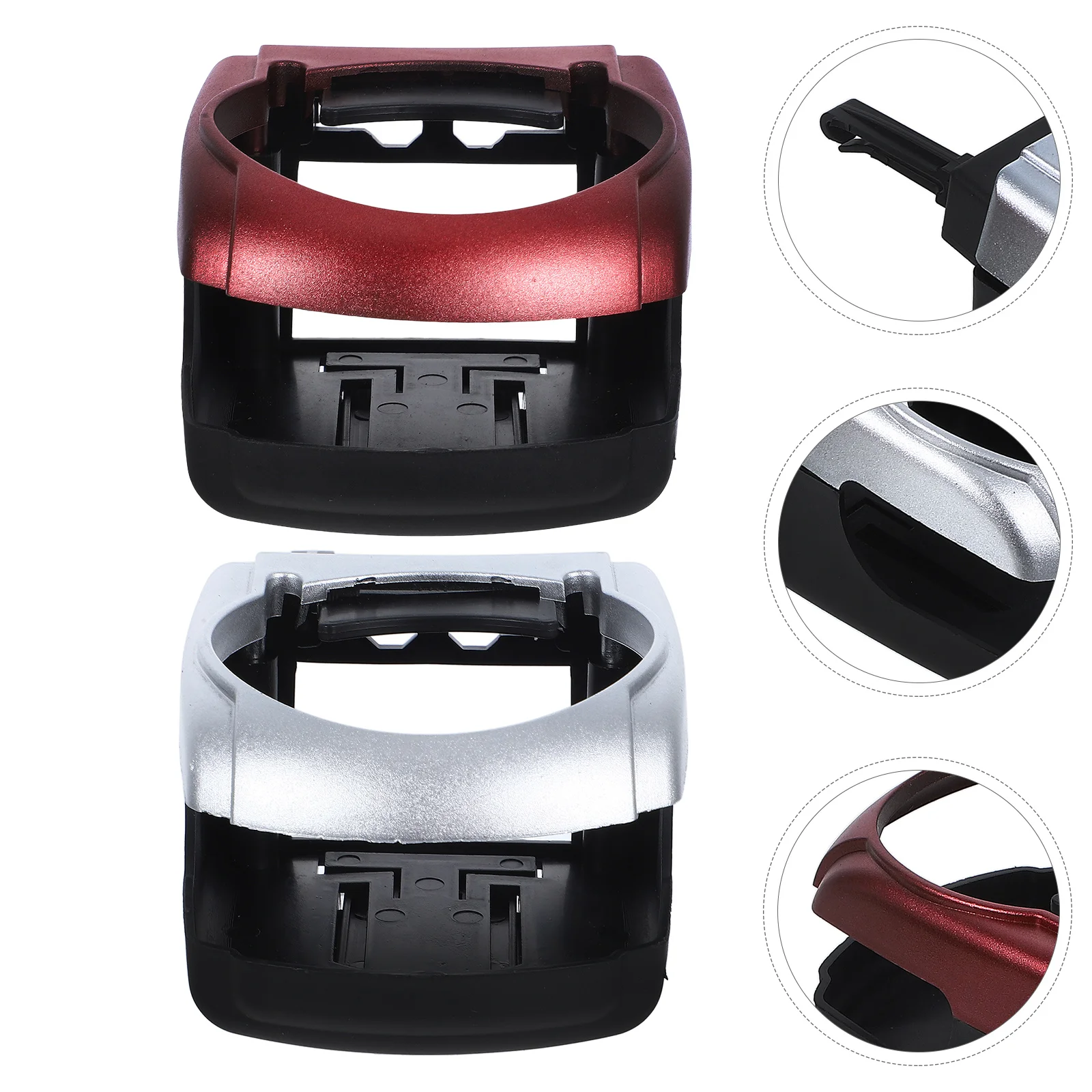 2 Pcs Drink Holder Air Vent Car Cup for Insert Outlet Automatic Drinks Automotive Holders
2 Pcs Drink Holder Air Vent Car Cup for Insert Outlet Automatic Drinks Automotive Holders
