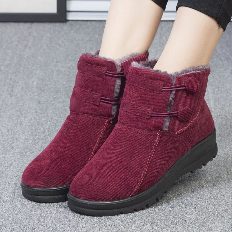 Winter Women's Elegant Shoes Chunky Platform Ankle Booties With Faux Fur Lining Winter Warm Short Boot High Top Walking Sneakers
Winter Women's Elegant Shoes Chunky Platform Ankle Booties With Faux Fur Lining Winter Warm Short Boot High Top Walking Sneakers