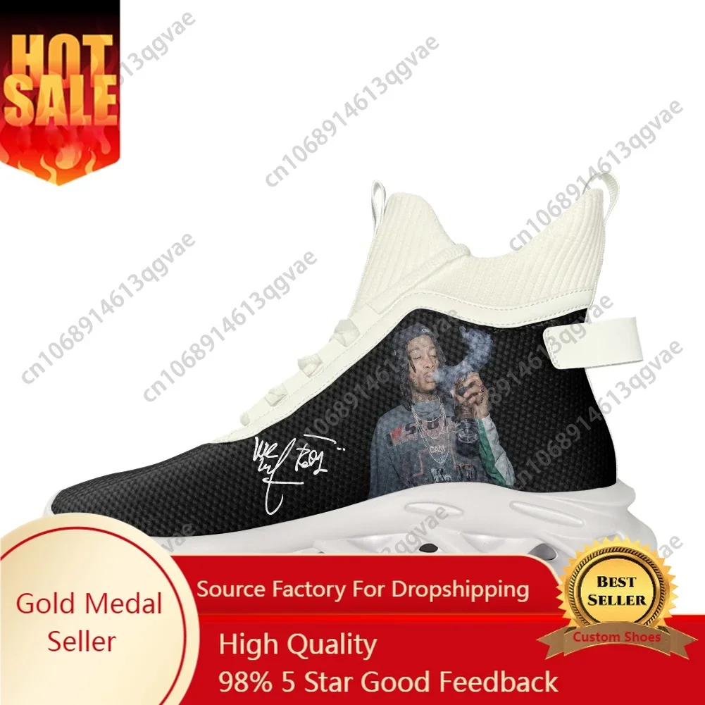 Wiz American Rap Khalifa Singer High Top Flats Sneakers Mens Womens Sports Running Shoes Lace Up Mesh Footwear Custom Made Shoe
Wiz American Rap Khalifa Singer High Top Flats Sneakers Mens Womens Sports Running Shoes Lace Up Mesh Footwear Custom Made Shoe