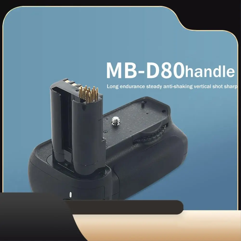 Ручка MB-D80, ручка зеркальной камеры, кронштейн для батарейного отсека, вертикальная ручка с защитой от сотрясений для камеры Nikon D80 D90-T44C
Ручка MB-D80, ручка зеркальной камеры, кронштейн для батарейного отсека, вертикальная ручка с защитой от сотрясений для камеры Nikon D80 D90-T44C