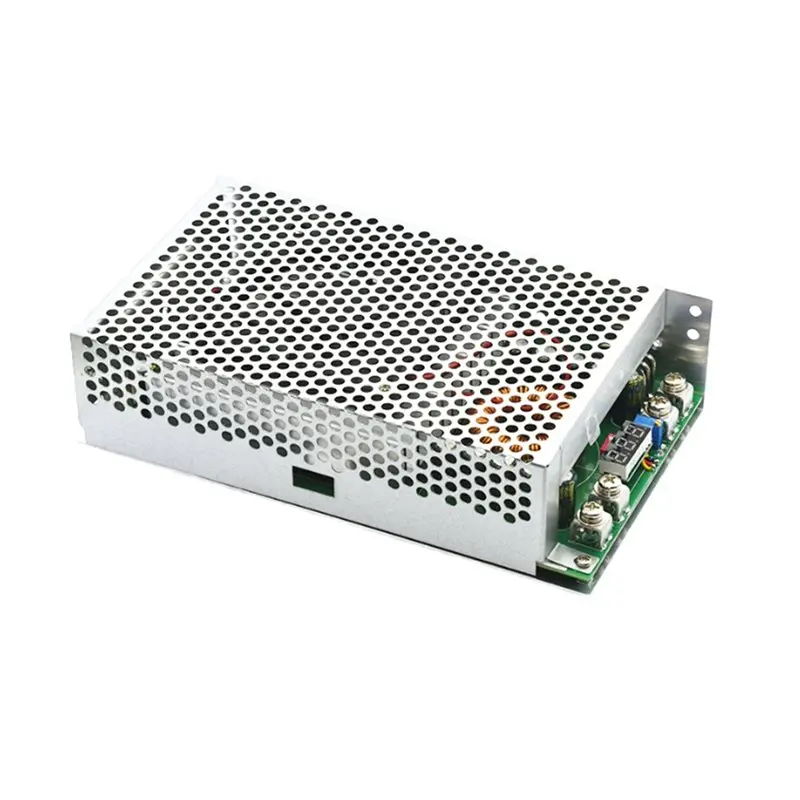 Регулятор напряжения ABKQ 1500W 50A, DC-DC понижающий преобразователь 15-90В в 2.5-72В, регулируемый модуль питания с корпусом
Регулятор напряжения ABKQ 1500W 50A, DC-DC понижающий преобразователь 15-90В в 2.5-72В, регулируемый модуль питания с корпусом