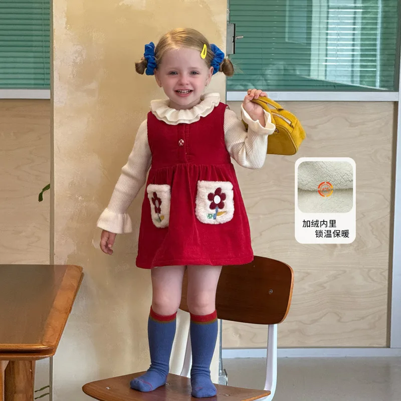 2025 Autumn Winter Children Kid Clothing Girl Dress Cute Fleece Princess Birthday Baby Gown Chirstmas 2-10 Years Toddler Outfit
2025 Autumn Winter Children Kid Clothing Girl Dress Cute Fleece Princess Birthday Baby Gown Chirstmas 2-10 Years Toddler Outfit