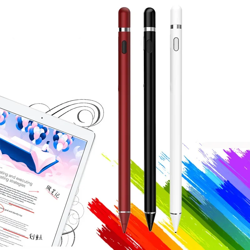 Capacitor Stylus Touch Screen Capacitive Android iOS Windows 10 Tablet Mobile phone Laptops Universal High precision Active Pen
Capacitor Stylus Touch Screen Capacitive Android iOS Windows 10 Tablet Mobile phone Laptops Universal High precision Active Pen