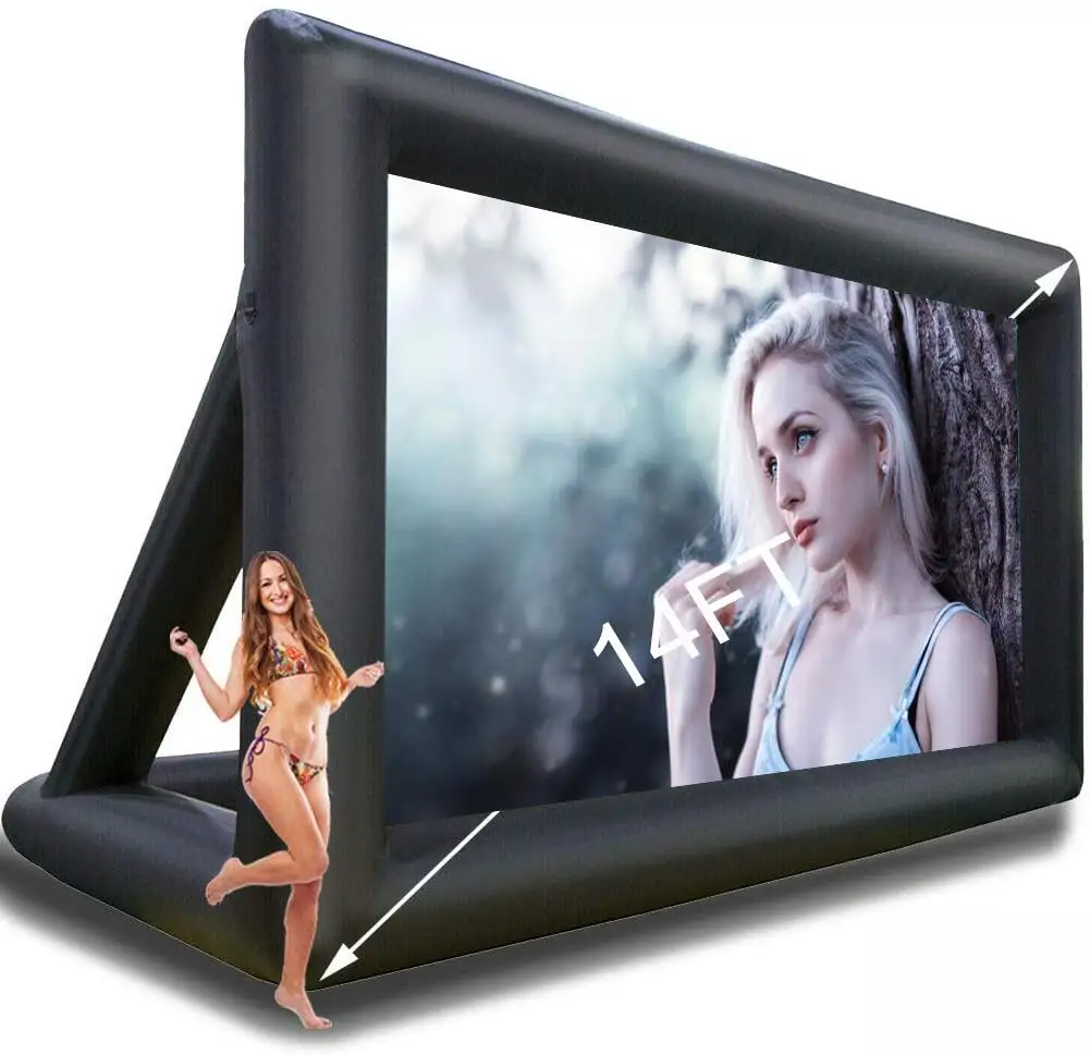 Outdoor Home Backyard Theatre Cinema Huge Inflatable Projector Movie Screen For Party Event
Outdoor Home Backyard Theatre Cinema Huge Inflatable Projector Movie Screen For Party Event