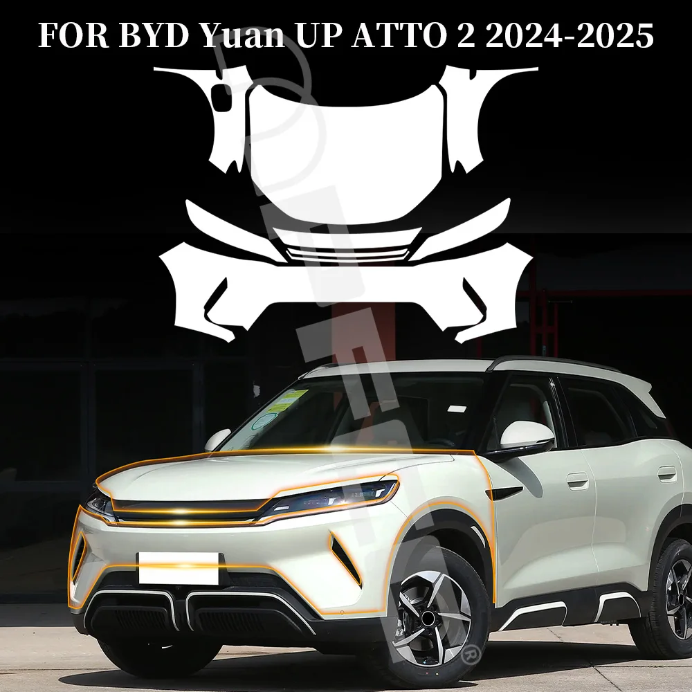 Предварительно нарезанная прозрачная защитная пленка PPF для BYD YUAN UP ATTO 2 2024-2025 из ТПУ, антицарапийная, невидимая, для защиты кузова автомобиля
Предварительно нарезанная прозрачная защитная пленка PPF для BYD YUAN UP ATTO 2 2024-2025 из ТПУ, антицарапийная, невидимая, для защиты кузова автомобиля