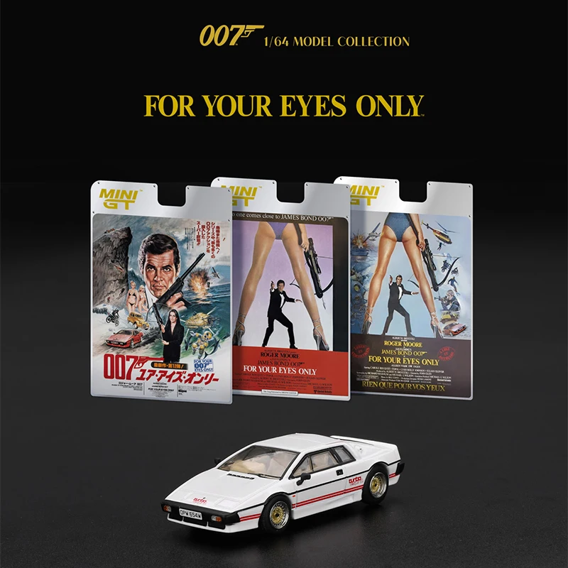 PreSale MINIGT 907 1:64 Lotus Esprit Turbo White For Your Eyes Only Diecast Car Model Collection Toys
PreSale MINIGT 907 1:64 Lotus Esprit Turbo White For Your Eyes Only Diecast Car Model Collection Toys