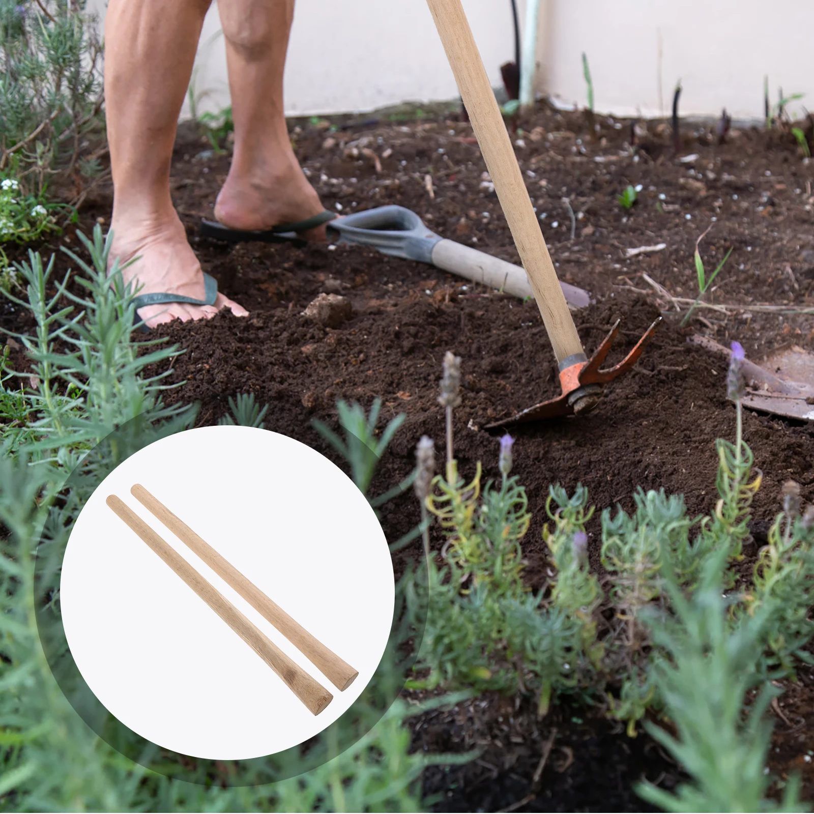 2Pcs Solid Wood Handle Tool Ergonomic Garden Hoe Shovel Replacement Handles Durable Wooden Broom Carpenter Yard Tools
2Pcs Solid Wood Handle Tool Ergonomic Garden Hoe Shovel Replacement Handles Durable Wooden Broom Carpenter Yard Tools