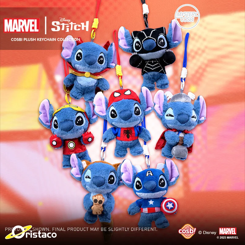 Оригинальная плюшевая слепая коробка, горячая игрушка Marvel Stitching Cosbi Series, загадочная коробка-сюрприз, милая экшн-кукла с подвеской B
Оригинальная плюшевая слепая коробка, горячая игрушка Marvel Stitching Cosbi Series, загадочная коробка-сюрприз, милая экшн-кукла с подвеской B