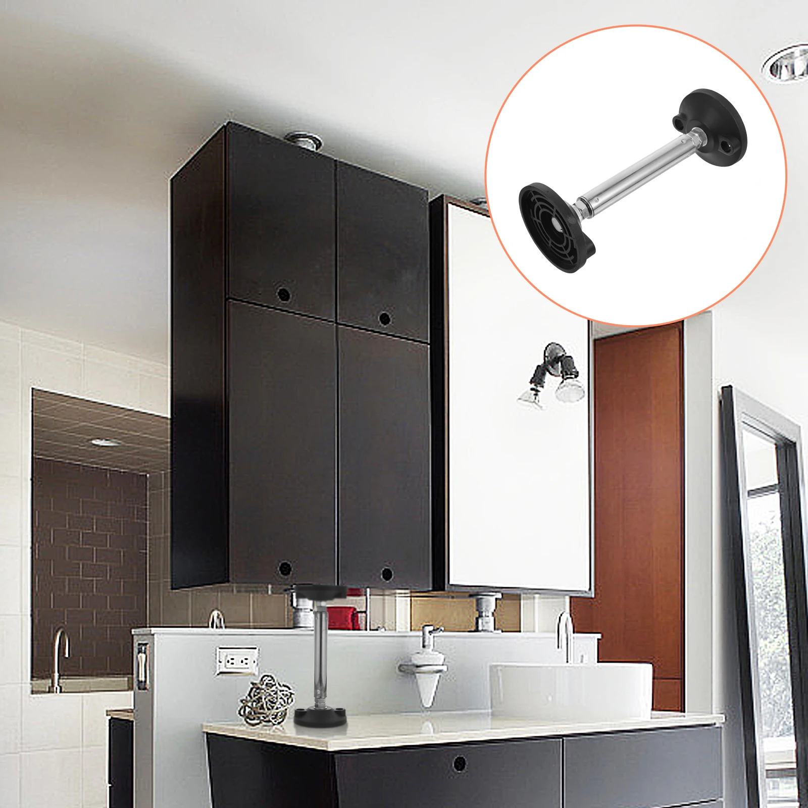 Retractable Adjusting Rod Undermount Sink Supports Nail Bracket Kit Kitchen Stainless Steel Mounting Brackets Heavy Duty
Retractable Adjusting Rod Undermount Sink Supports Nail Bracket Kit Kitchen Stainless Steel Mounting Brackets Heavy Duty