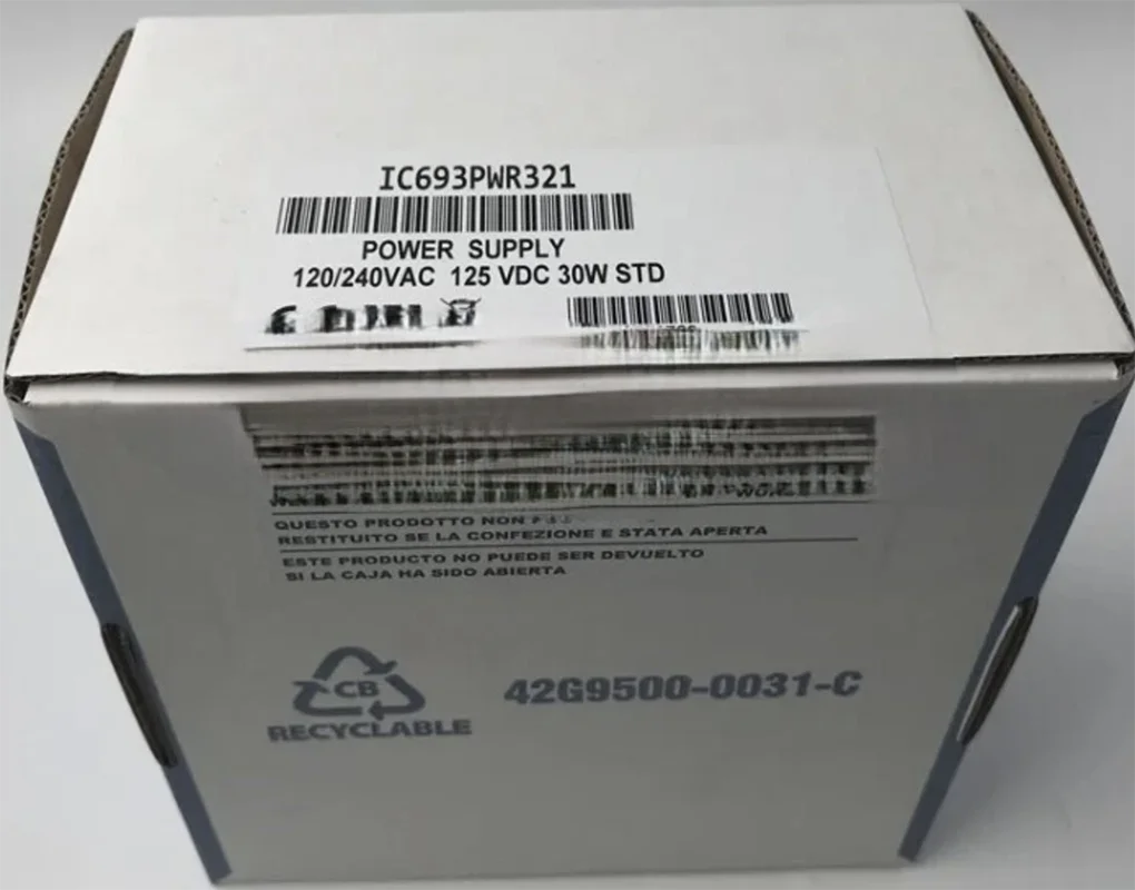 1PCS IC693PWR321 NEW 100% Quality Assurance
1PCS IC693PWR321 NEW 100% Quality Assurance