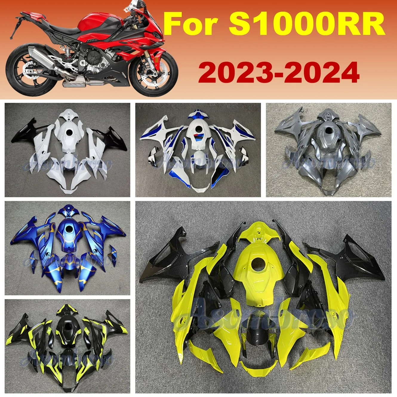 Motorcycle Parts ABS Fairing Kit For S1000RR 2023 2024 S1000 RR ABS Injection Bodywork Panels Shell
Motorcycle Parts ABS Fairing Kit For S1000RR 2023 2024 S1000 RR ABS Injection Bodywork Panels Shell