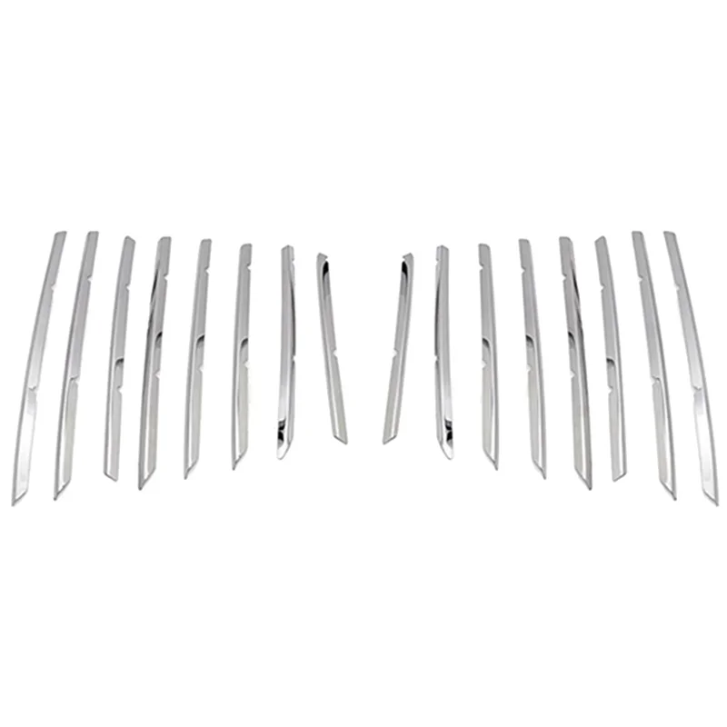 Powerful Stainless Steel Car Front Bumper Top + Lower Grille Trim Replacement Parts Fit For 3008 GT 2016-2020 5008 GT 20
Powerful Stainless Steel Car Front Bumper Top + Lower Grille Trim Replacement Parts Fit For 3008 GT 2016-2020 5008 GT 20