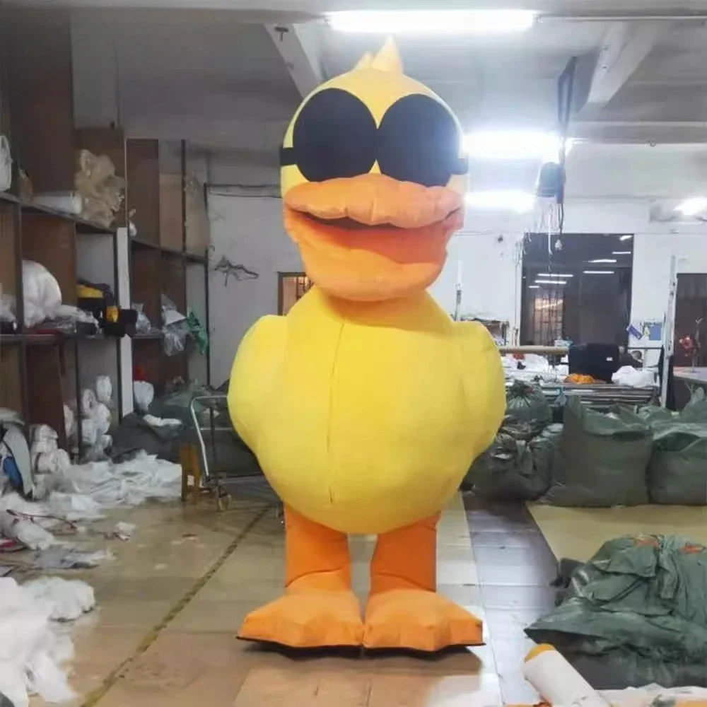 Yellow Duck Inflatable Costume Mascot Parade Adult Character Cosplay Birthday Halloween Party Event Plush Set No Battery
Yellow Duck Inflatable Costume Mascot Parade Adult Character Cosplay Birthday Halloween Party Event Plush Set No Battery