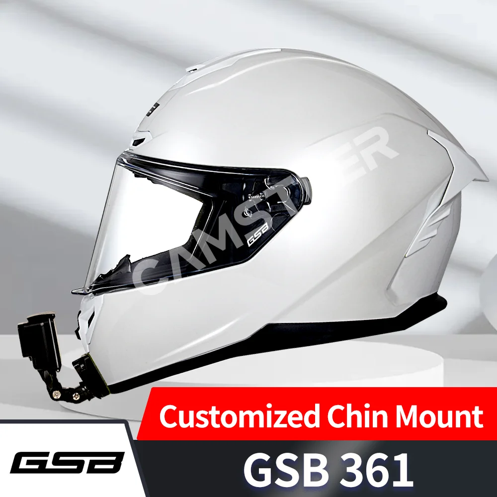 GSB 361 361gt Helmet Custom Aluminium Chin Mount for GoPro Max Hero12 11 10 9 Insta360 X4 X3 Ace pro DJI Action 3 4 Camera
GSB 361 361gt Helmet Custom Aluminium Chin Mount for GoPro Max Hero12 11 10 9 Insta360 X4 X3 Ace pro DJI Action 3 4 Camera