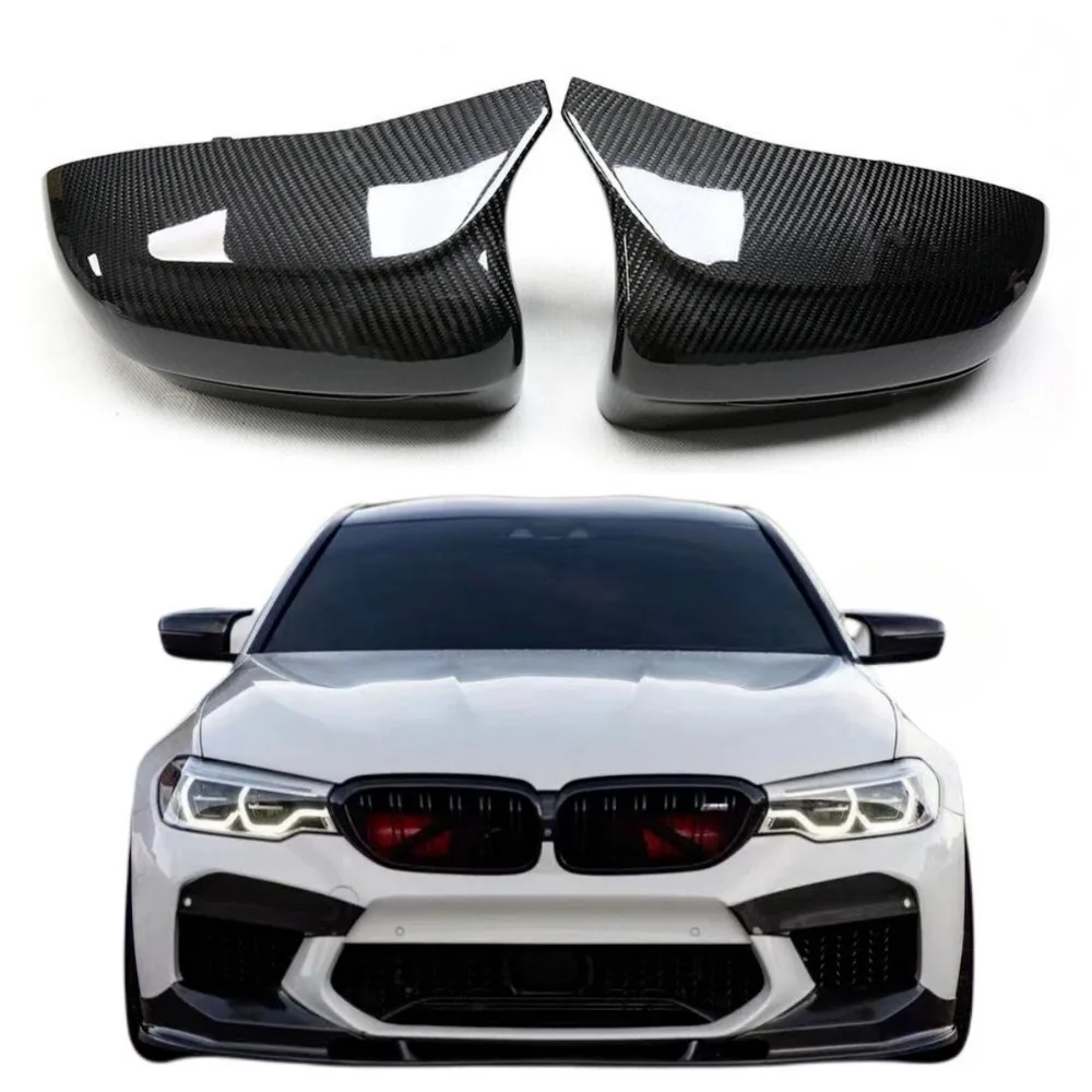 F90 M5/F91 F92 M8 2018 + Pure CF Side Mirror Housing Replacement Type Dry Carbon Fiber Rearview Mirror Side View Cover
F90 M5/F91 F92 M8 2018 + Pure CF Side Mirror Housing Replacement Type Dry Carbon Fiber Rearview Mirror Side View Cover