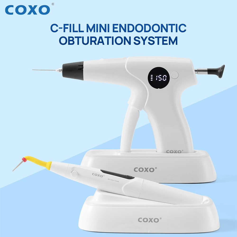 COXO C-FILL MINI Dental Endodontic Obturation System Wireless Gutta-Percha Obturation Gun Heated Pen Dentistry Tools
COXO C-FILL MINI Dental Endodontic Obturation System Wireless Gutta-Percha Obturation Gun Heated Pen Dentistry Tools