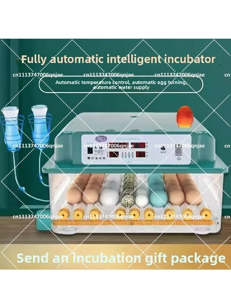 16/36 Egg Incubator with Automatic Turner for Chicken, Goose, Quail - Household & Farm Use
16/36 Egg Incubator with Automatic Turner for Chicken, Goose, Quail - Household & Farm Use