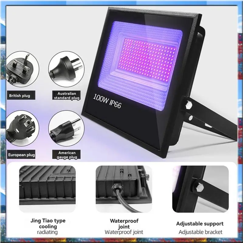 Top Deals LED Dance Light Outdoor, High Power With Plug For Glowparty Blacklight Flood Light
Top Deals LED Dance Light Outdoor, High Power With Plug For Glowparty Blacklight Flood Light