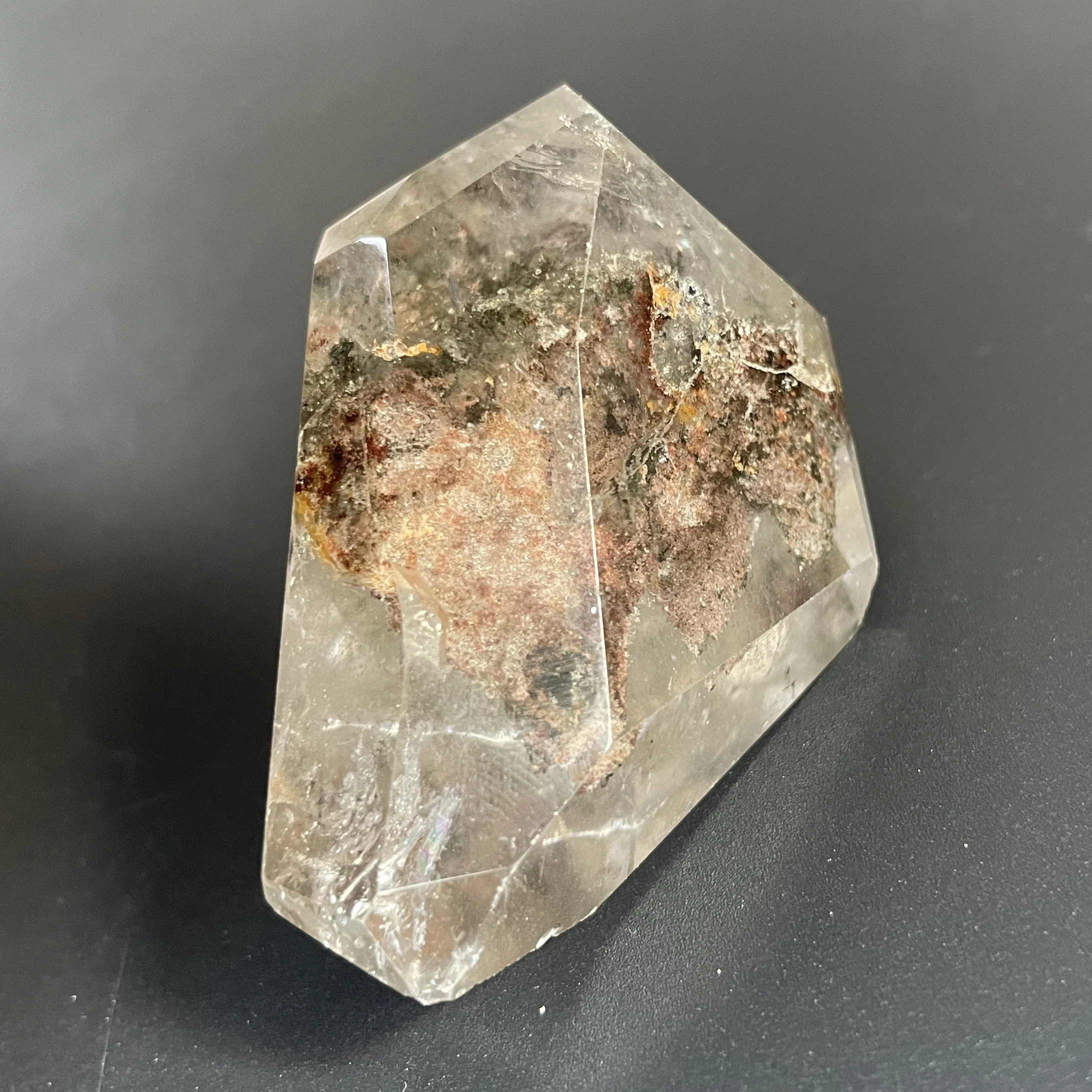 95g Natural Green Phantom Free Form Crystal Rock Decoration Rough Polished Quartz Stone Healing D23
95g Natural Green Phantom Free Form Crystal Rock Decoration Rough Polished Quartz Stone Healing D23