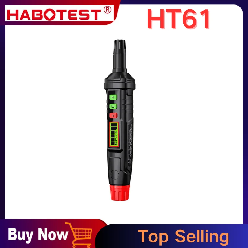 HABOTEST HT61 Детектор утечки газа Детектор природного газа со звуковой и визуальной сигнализацией Портативный детектор газа для обнаружения утечки горючего
HABOTEST HT61 Детектор утечки газа Детектор природного газа со звуковой и визуальной сигнализацией Портативный детектор газа для обнаружения утечки горючего