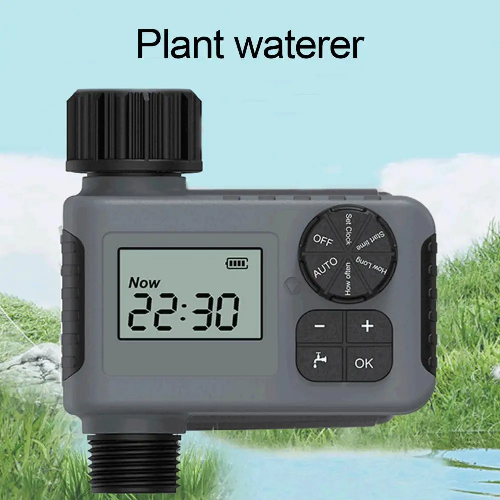 Durable Water Storage Timer with Metal Filter Sprinkler Timer with Intelligent Batching Program for Programmable for Faucet
Durable Water Storage Timer with Metal Filter Sprinkler Timer with Intelligent Batching Program for Programmable for Faucet