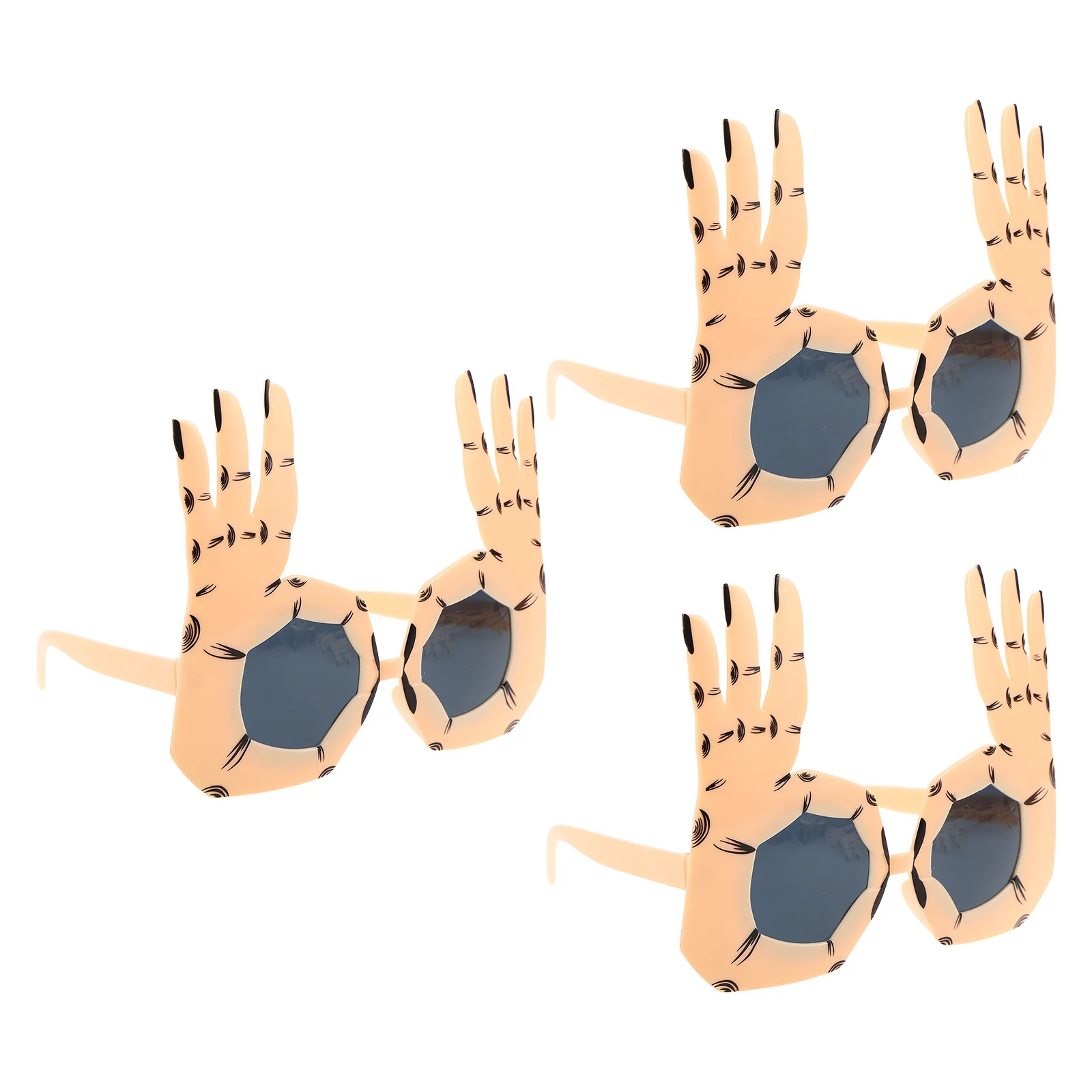 3Pcs Funny Hand Shaped Glasses Creative Party Eyewear Comfortable and Sturdy Novelty Accessories for Holidays and Celebrations
3Pcs Funny Hand Shaped Glasses Creative Party Eyewear Comfortable and Sturdy Novelty Accessories for Holidays and Celebrations
