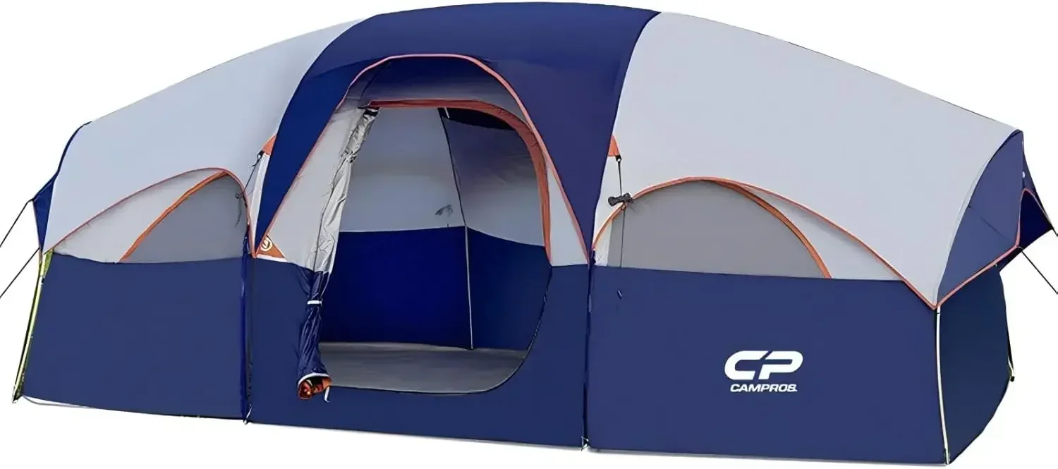 Tent 8 Person Camping Tents, Weather Resistant Family Tent, 5 Large Mesh Windows, Double Layer, Divided Curtain for Separated
Tent 8 Person Camping Tents, Weather Resistant Family Tent, 5 Large Mesh Windows, Double Layer, Divided Curtain for Separated