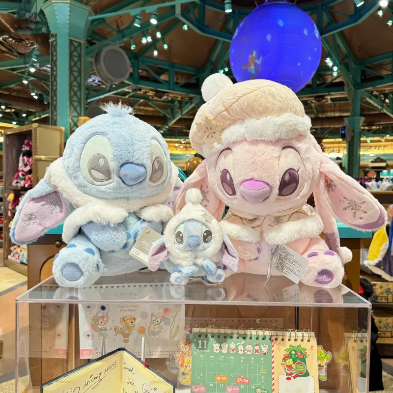 Shanghai Disneyland 2024 Winter Christmas Stitch Angel Plush Toy – Children's Birthday Souvenir Gift
Shanghai Disneyland 2024 Winter Christmas Stitch Angel Plush Toy – Children's Birthday Souvenir Gift