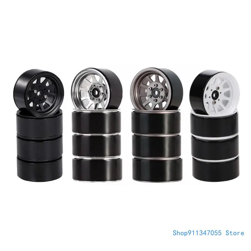 1.9’’ Beadlock Wheel Hubs Remote Control Offroad Universal Wheel Set 4PCS for 1:10 Car Toy SCX10 Model Vehicle Drop shipping
1.9’’ Beadlock Wheel Hubs Remote Control Offroad Universal Wheel Set 4PCS for 1:10 Car Toy SCX10 Model Vehicle Drop shipping