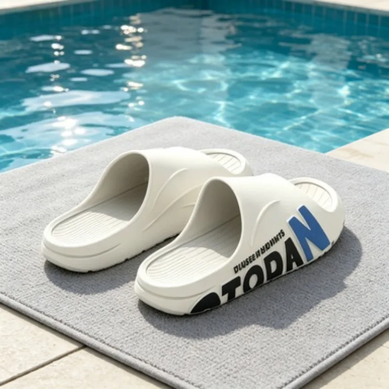 Summer Fashion Slippers For Men Indoor Outdoor Sandals Beach Flip Flop Thick Sole Male Slides Summer Non-Slip Men Shower Slipper
Summer Fashion Slippers For Men Indoor Outdoor Sandals Beach Flip Flop Thick Sole Male Slides Summer Non-Slip Men Shower Slipper