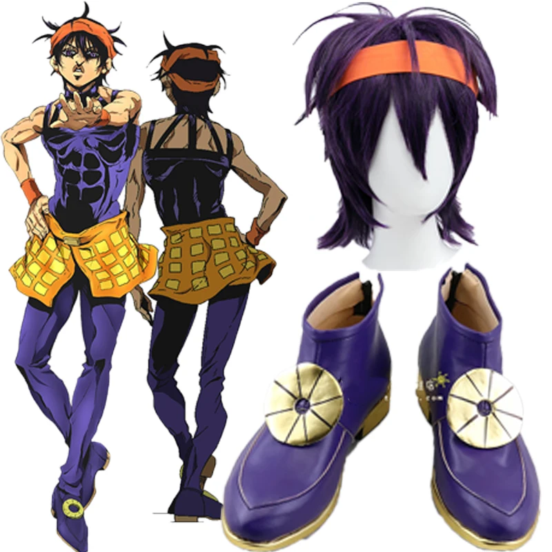 Bizarre Adventure Cosplay Wigs shoes Ghirga Narancia Accessories Men Women Cosplay Outfit Dress Halloween Carnival
Bizarre Adventure Cosplay Wigs shoes Ghirga Narancia Accessories Men Women Cosplay Outfit Dress Halloween Carnival