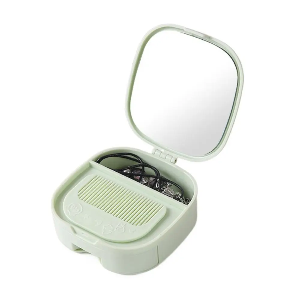 Creative Solid Color Jewelry Rings Storage Box High Definition Mirror Cosmetic Organizer Makeup Mirror Convenient Hair Comb
Creative Solid Color Jewelry Rings Storage Box High Definition Mirror Cosmetic Organizer Makeup Mirror Convenient Hair Comb