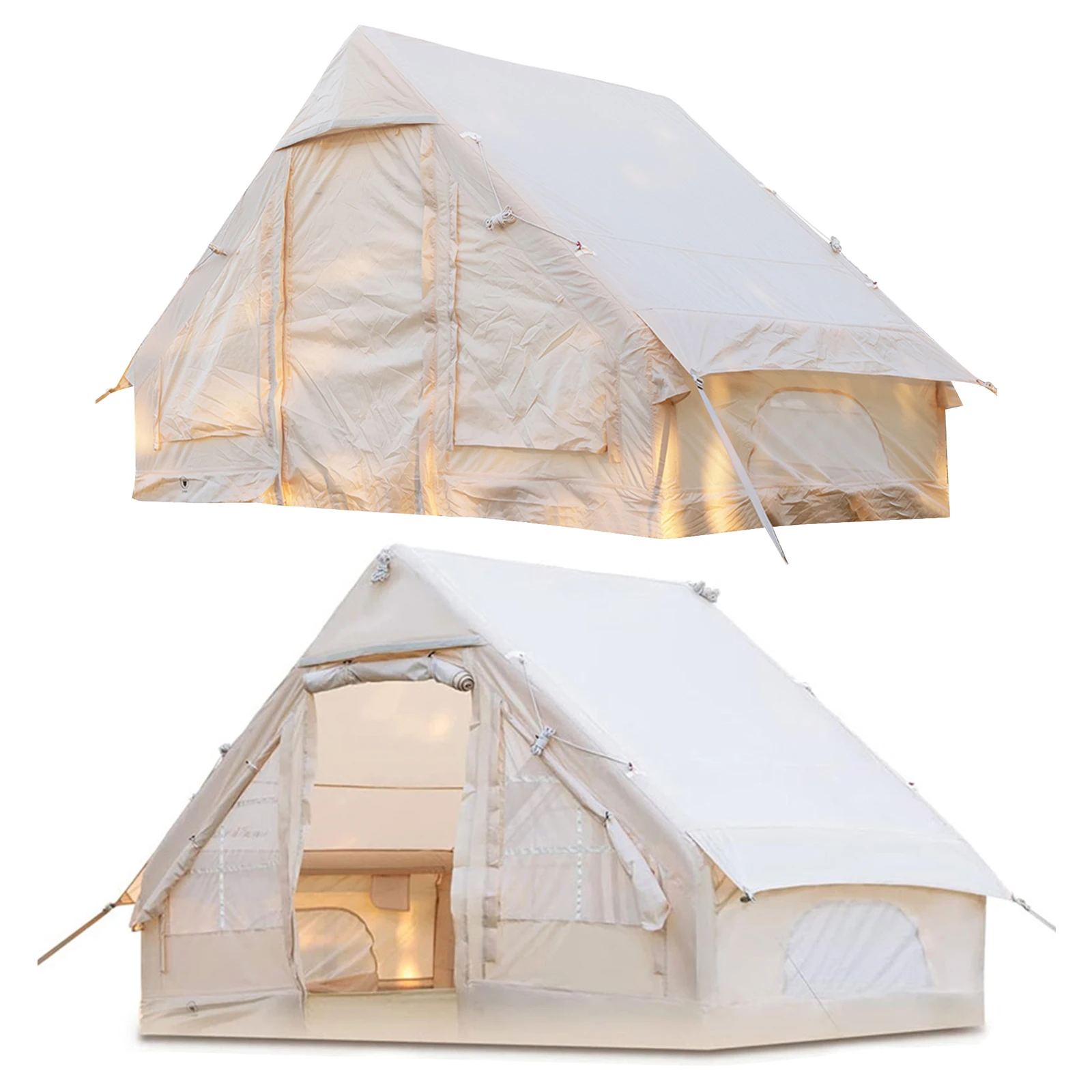 4-6 Person House Instant Glamping Camping Tents House with Hand Pump Blow Up Family Tents Oxford Fabric for Adults Travel Hiking
4-6 Person House Instant Glamping Camping Tents House with Hand Pump Blow Up Family Tents Oxford Fabric for Adults Travel Hiking
