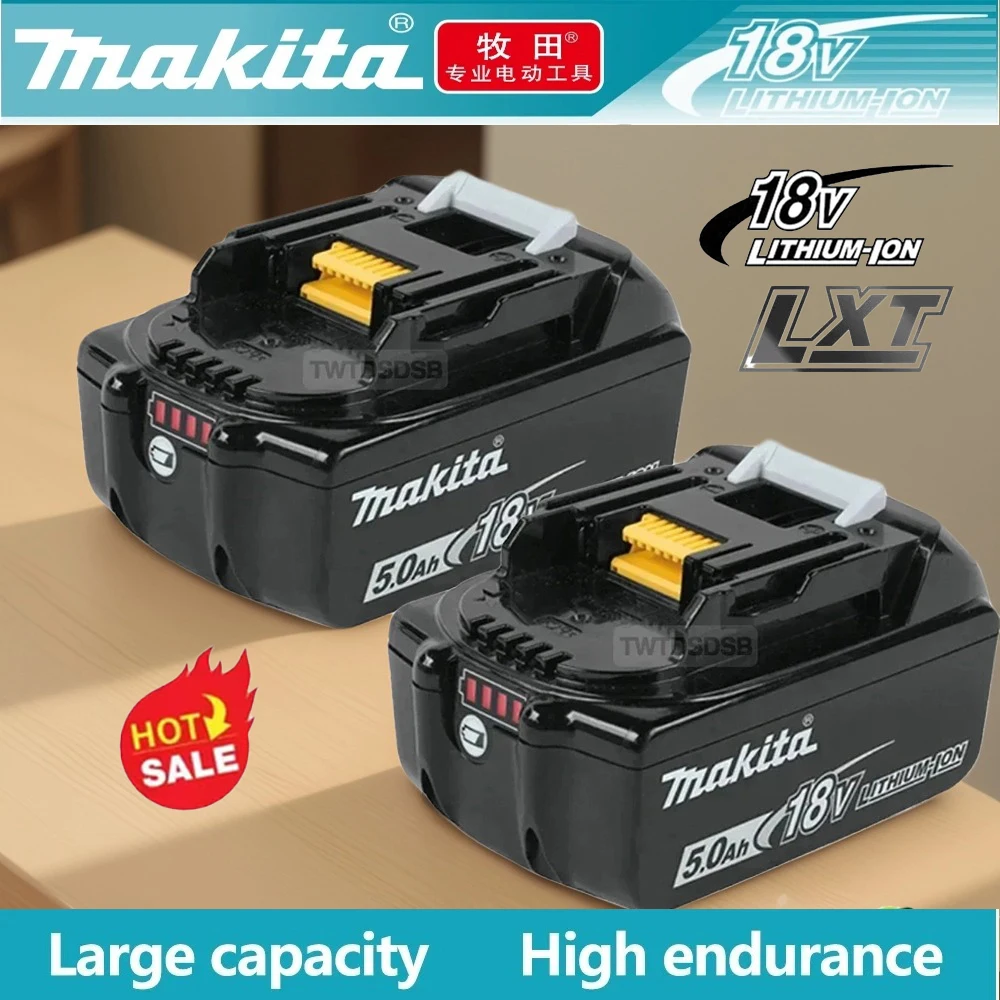 NEW 100% original Makita electric tool battery 18V6.0Ah, Makita LXT BL1860B BL1860BL1850 BL1830 replaceable rechargeable battery
NEW 100% original Makita electric tool battery 18V6.0Ah, Makita LXT BL1860B BL1860BL1850 BL1830 replaceable rechargeable battery