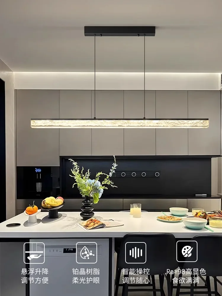 Restaurant light chandelier 2025 new high-end stainless steel platinum resin bar lighting modern and simple
Restaurant light chandelier 2025 new high-end stainless steel platinum resin bar lighting modern and simple