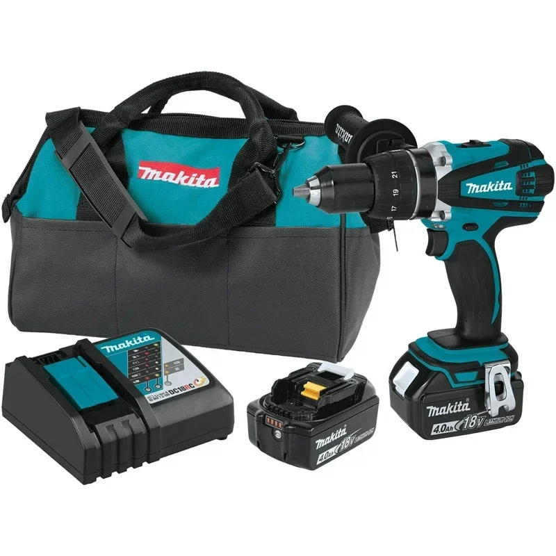Makita XFD03M 18 В LXT литий-ионный аккумуляторный комплект драйвер-дрели 1/2 дюйма (4.0 Ач) 2000 об/мин
Makita XFD03M 18 В LXT литий-ионный аккумуляторный комплект драйвер-дрели 1/2 дюйма (4.0 Ач) 2000 об/мин