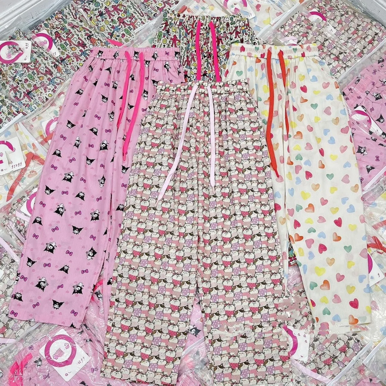 Summer Walking Pants Cartoon Pajama Pants Loose Homewear Long Pants Casual and Suitable for Outdoor Wear
Summer Walking Pants Cartoon Pajama Pants Loose Homewear Long Pants Casual and Suitable for Outdoor Wear