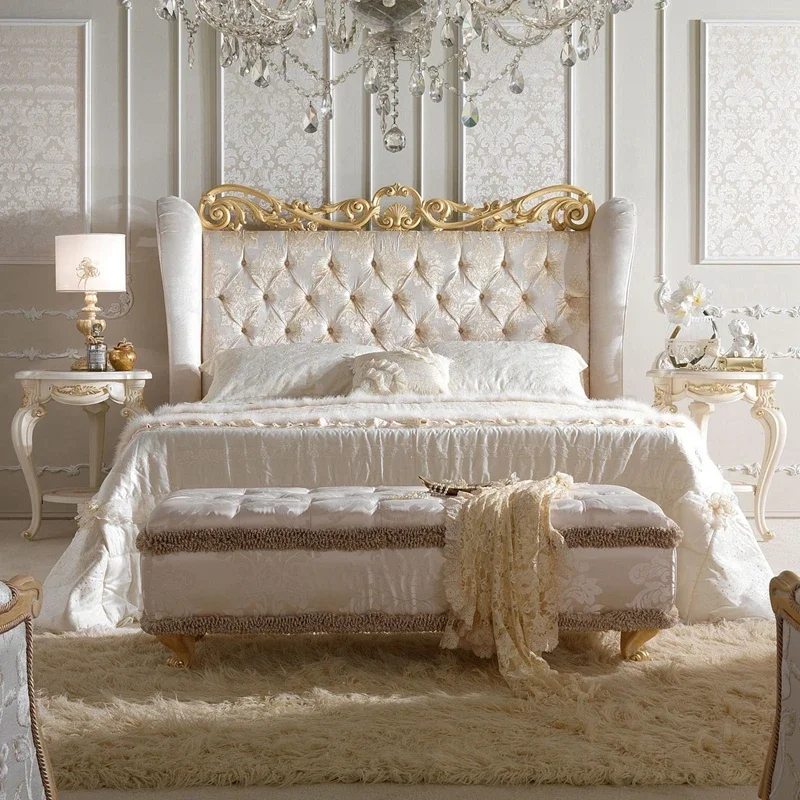 Confortable Fashionable Bed Minimalist Designer Simple Wedding Bed Organizer Nordic Modern Beauty Wood Muebles Home Furniture
Confortable Fashionable Bed Minimalist Designer Simple Wedding Bed Organizer Nordic Modern Beauty Wood Muebles Home Furniture